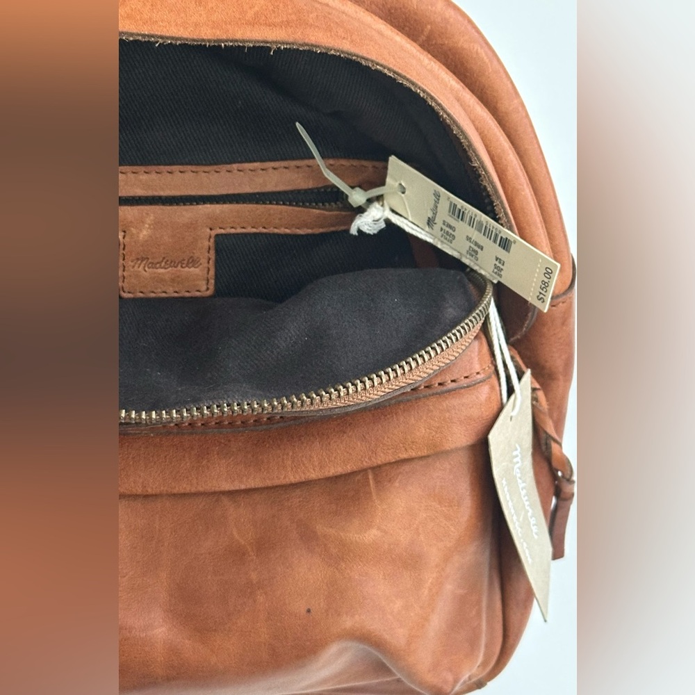 Madewell Lorimer Mini Leather Backpack - Picture 6 of 7